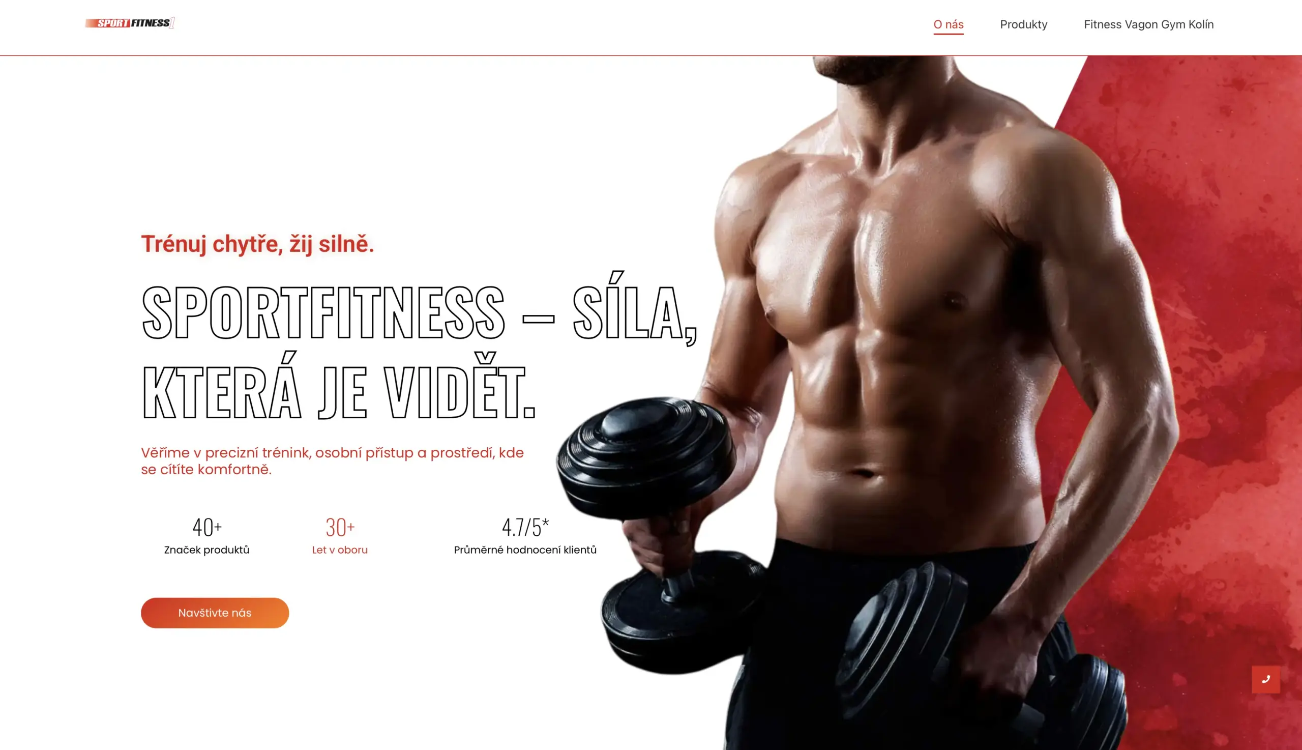 Katalog produktů e-shopu SportFitness